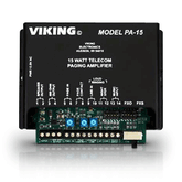 Viking PA-15 15 Watt Paging Amp with Background Music